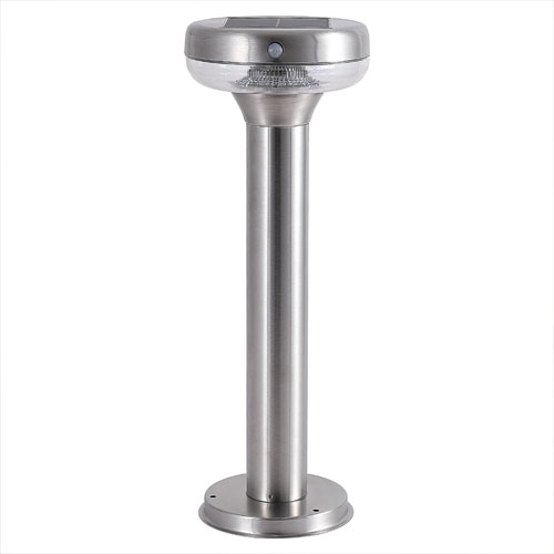 Solar Led Floor Path Bollard Stainless Steel with Motion Sensor