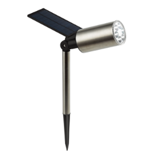 Stainless Steel Solar Spot Light High Output 60LM